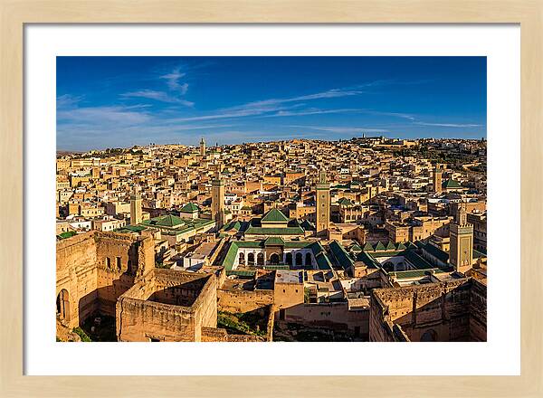 Fez Medina From Merenid Tombs