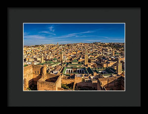 Fez Medina From Merenid Tombs