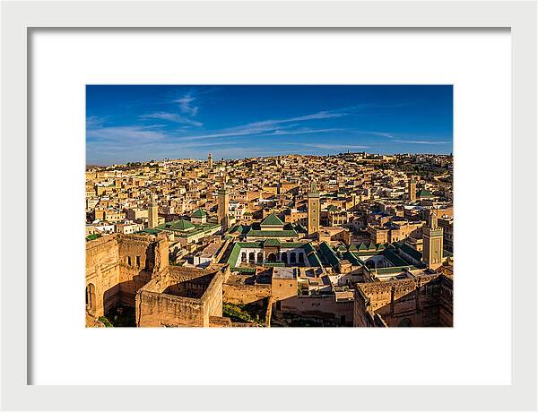 Fez Medina From Merenid Tombs