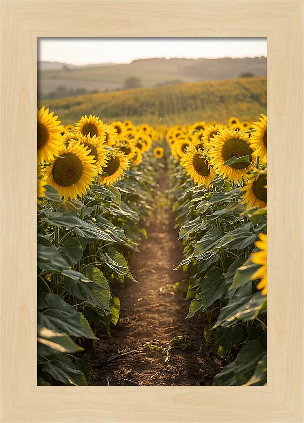 Field Of Radiant Sunflowers