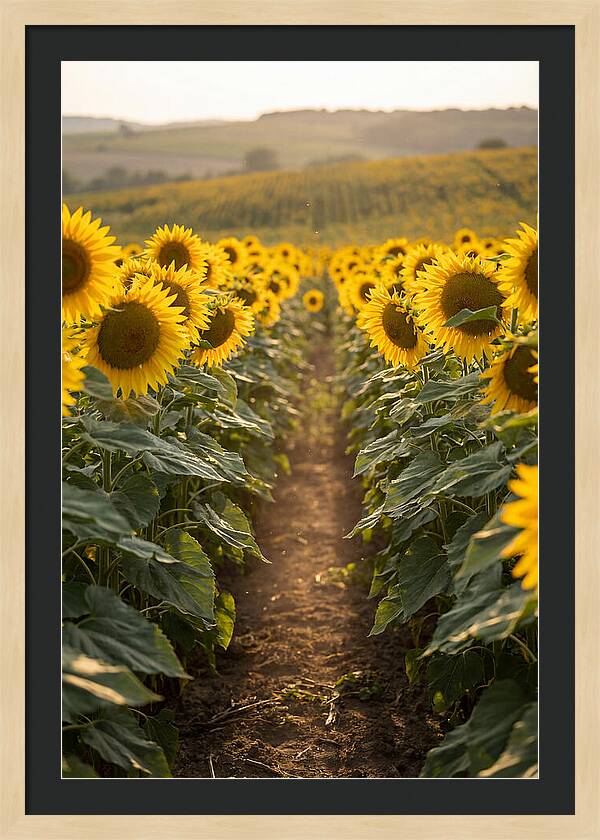 Field Of Radiant Sunflowers
