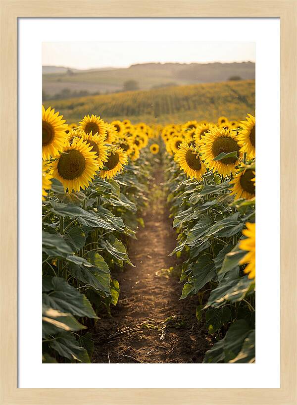 Field Of Radiant Sunflowers