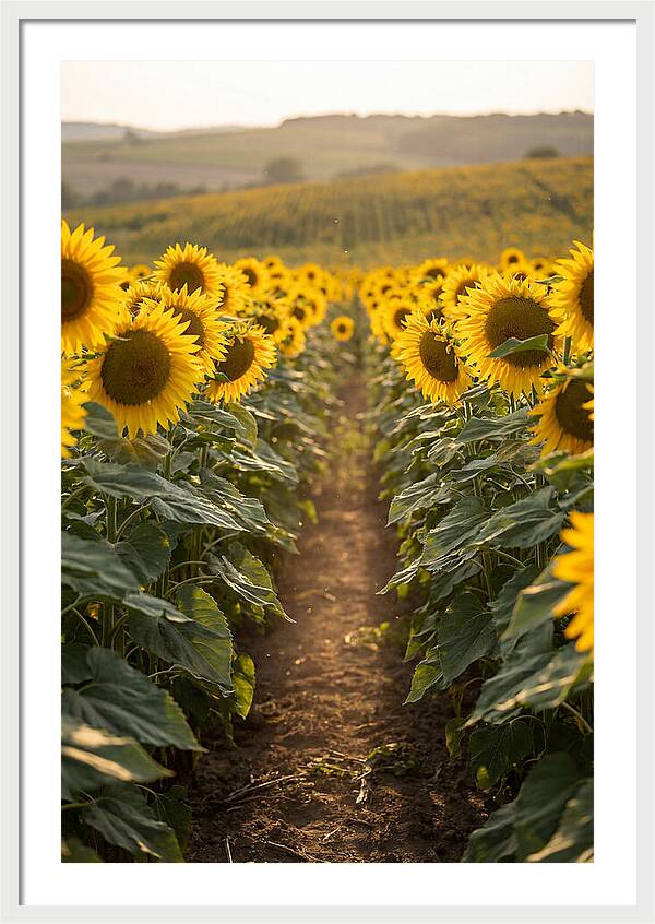 Field Of Radiant Sunflowers