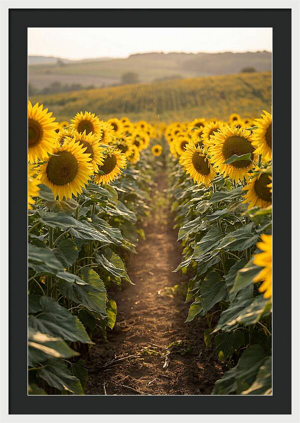 Field Of Radiant Sunflowers