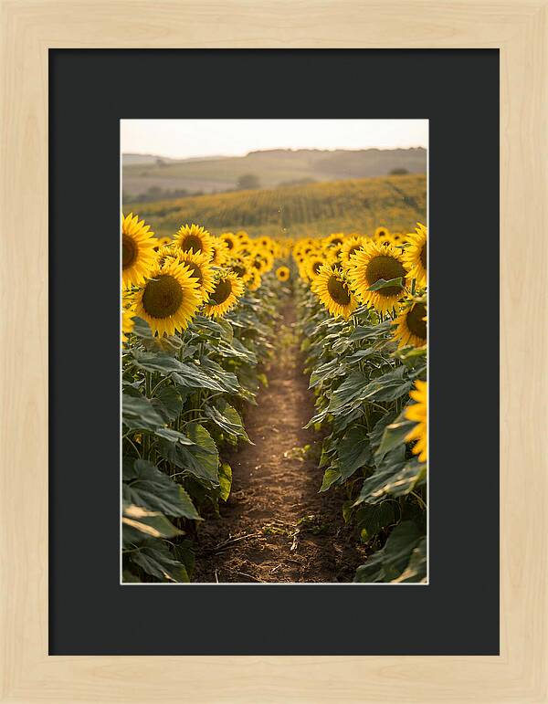 Field Of Radiant Sunflowers