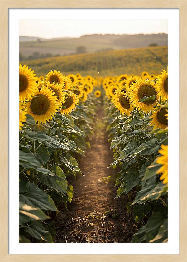 Field Of Radiant Sunflowers