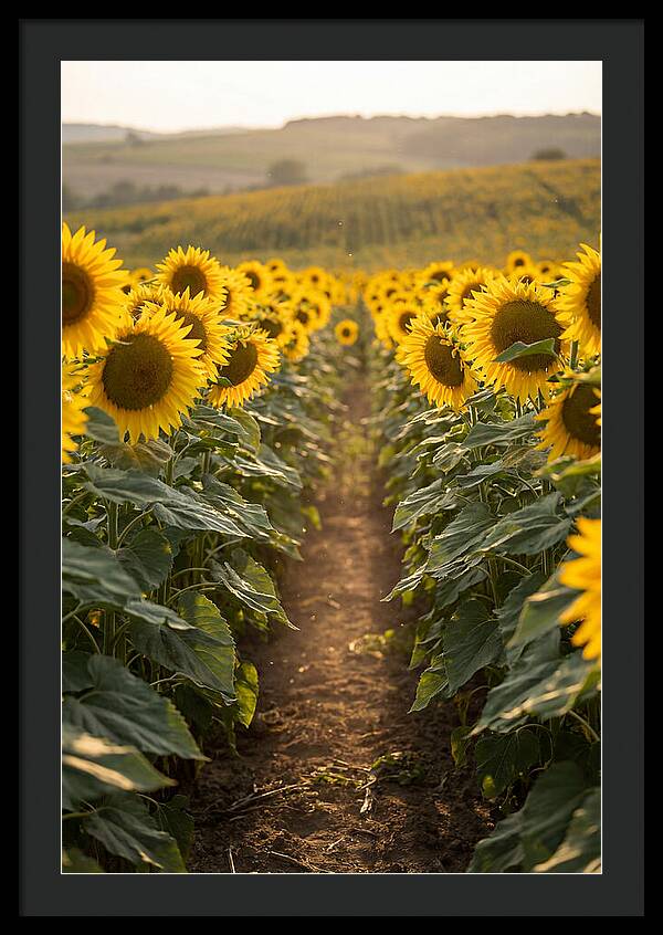 Field Of Radiant Sunflowers