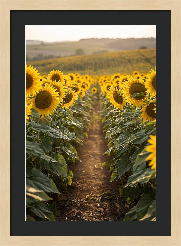 Field Of Radiant Sunflowers