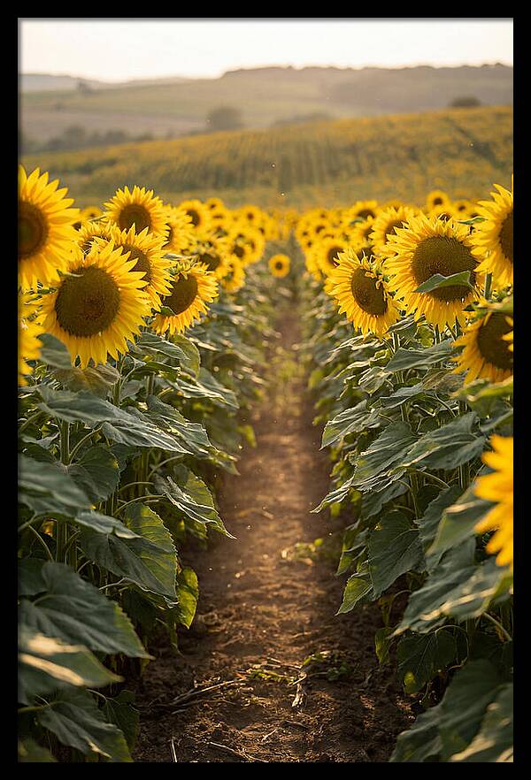 Field Of Radiant Sunflowers