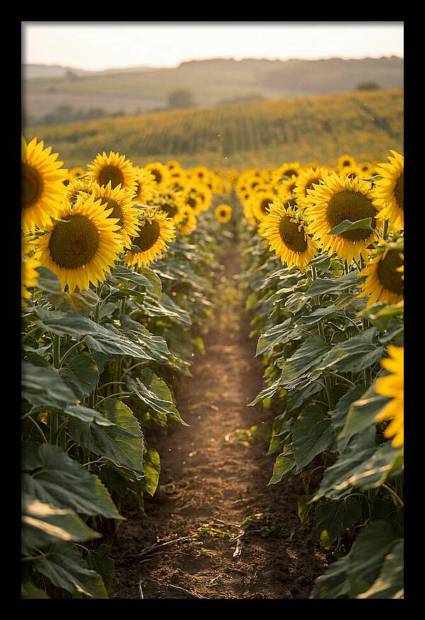 Field Of Radiant Sunflowers