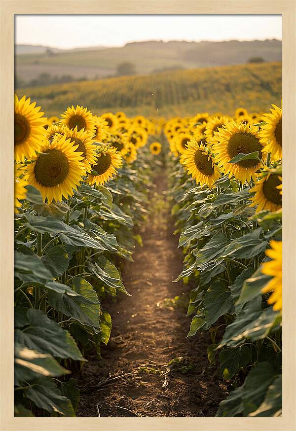 Field Of Radiant Sunflowers