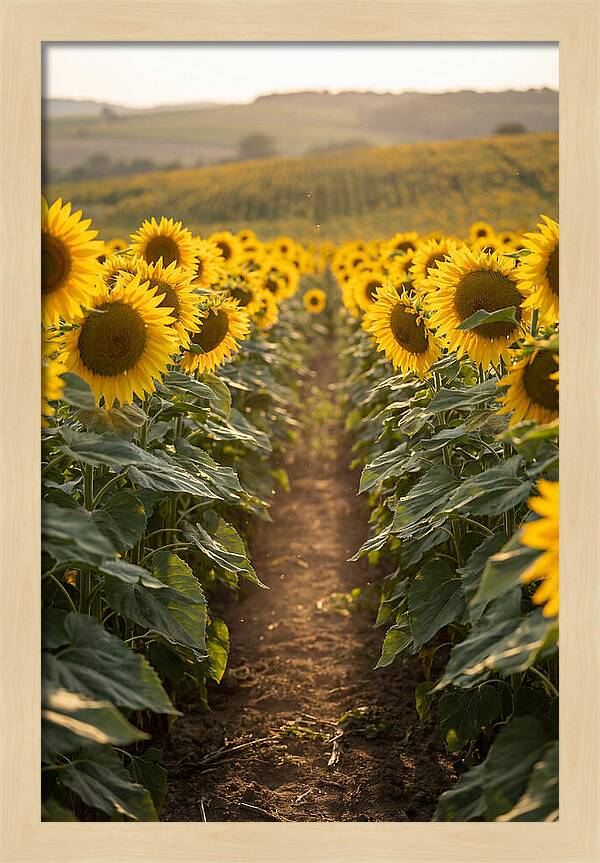 Field Of Radiant Sunflowers
