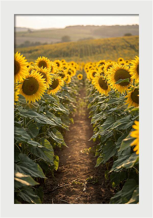 Field Of Radiant Sunflowers