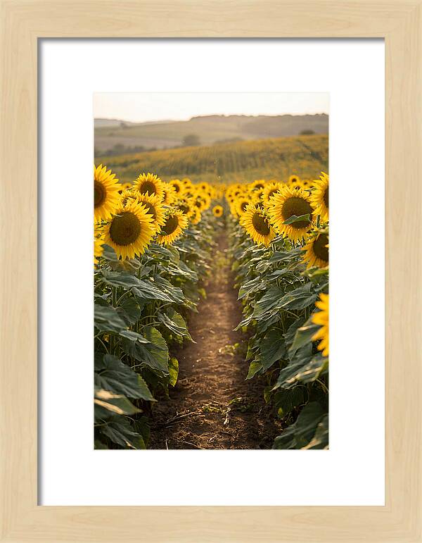Field Of Radiant Sunflowers