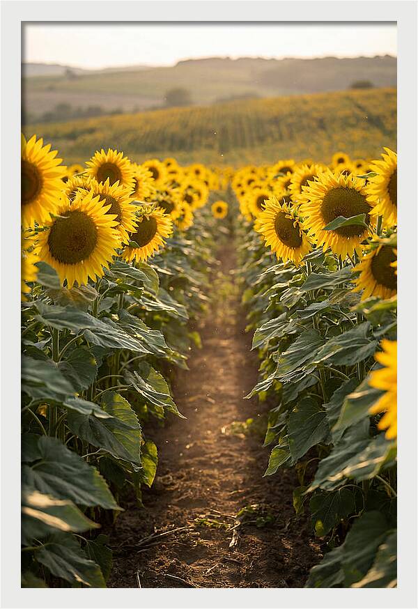 Field Of Radiant Sunflowers
