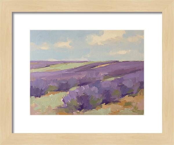 Fields Of Lavender Serenity