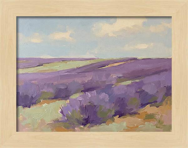 Fields Of Lavender Serenity
