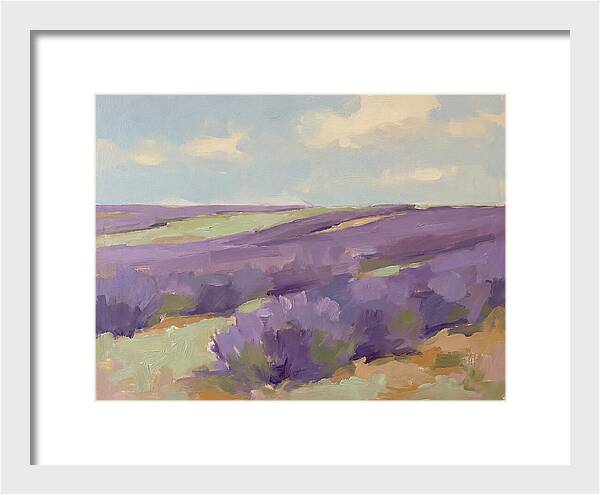 Fields Of Lavender Serenity
