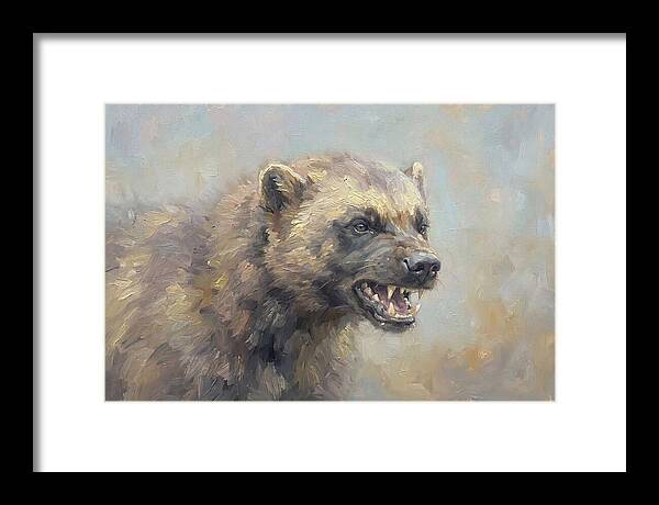 Fierce Wolverine Portrait