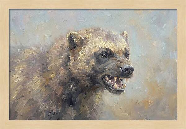 Fierce Wolverine Portrait