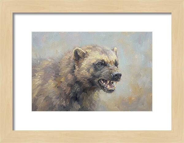 Fierce Wolverine Portrait