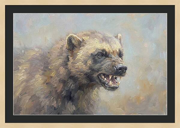 Fierce Wolverine Portrait