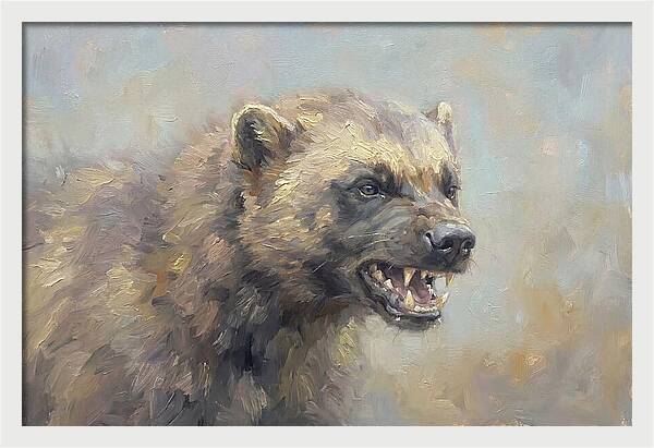 Fierce Wolverine Portrait