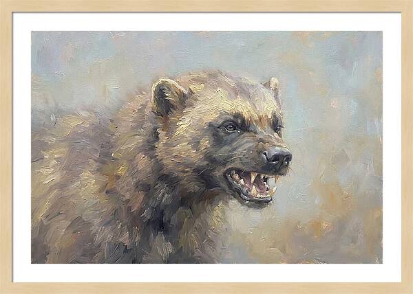 Fierce Wolverine Portrait