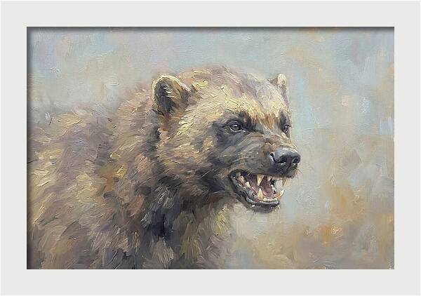 Fierce Wolverine Portrait