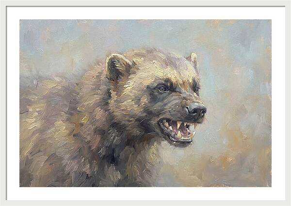 Fierce Wolverine Portrait