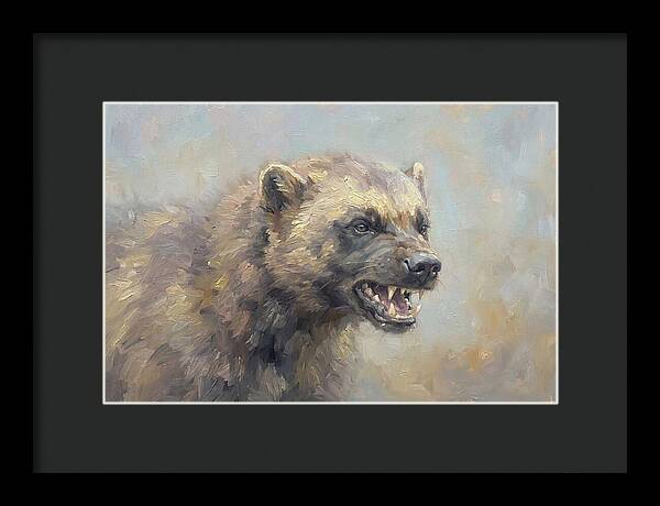 Fierce Wolverine Portrait