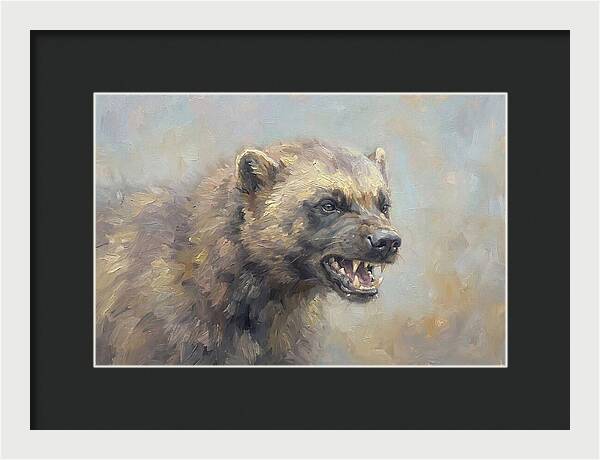 Fierce Wolverine Portrait