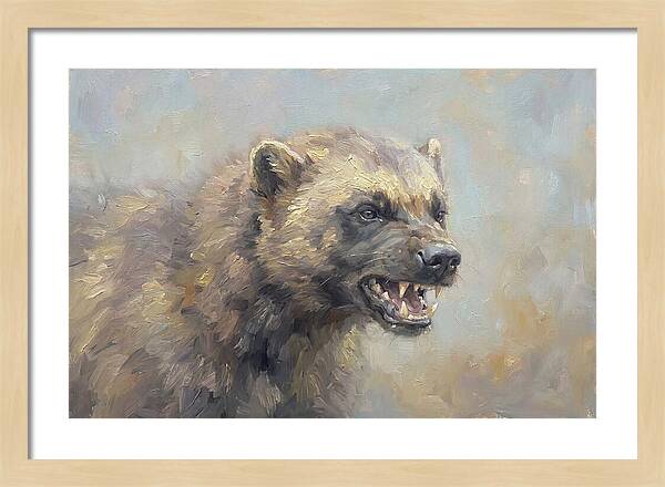 Fierce Wolverine Portrait