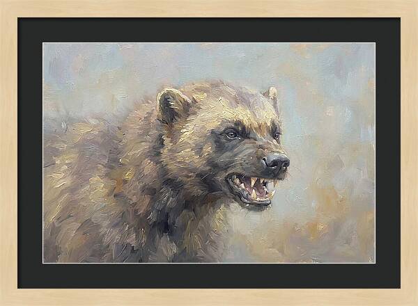 Fierce Wolverine Portrait