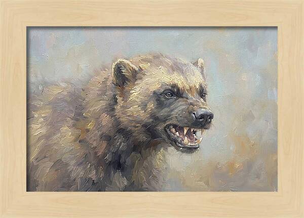 Fierce Wolverine Portrait