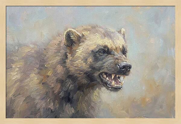 Fierce Wolverine Portrait