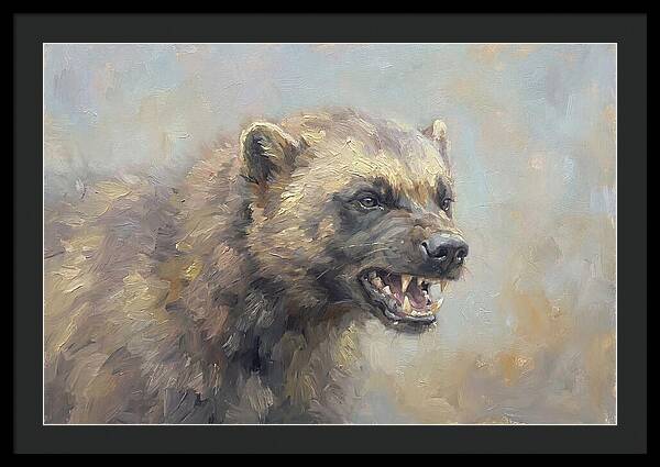 Fierce Wolverine Portrait