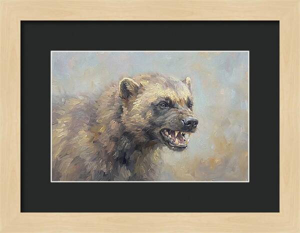 Fierce Wolverine Portrait