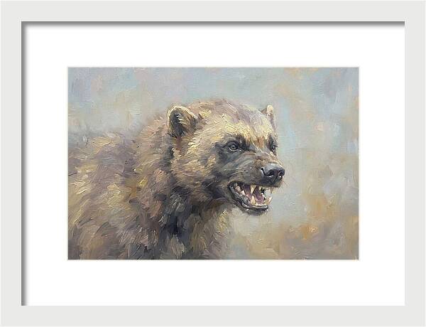 Fierce Wolverine Portrait