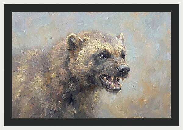 Fierce Wolverine Portrait