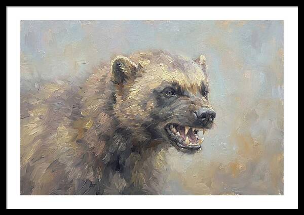 Fierce Wolverine Portrait