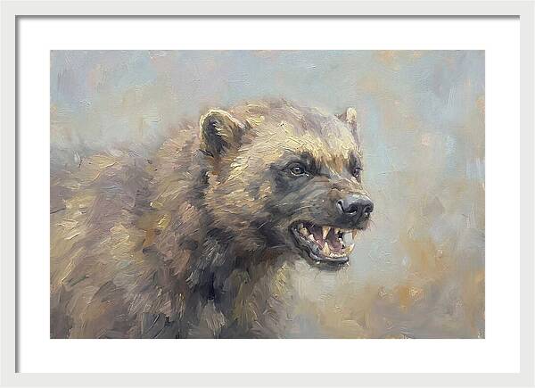 Fierce Wolverine Portrait