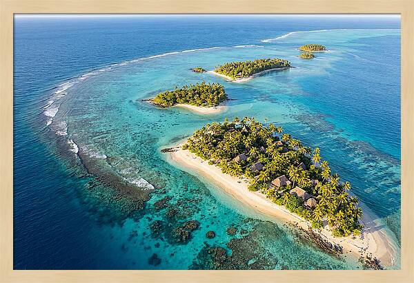 Fiji Islands Aerial View
