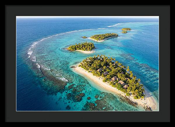 Fiji Islands Aerial View