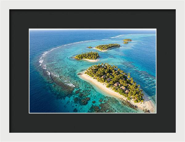 Fiji Islands Aerial View