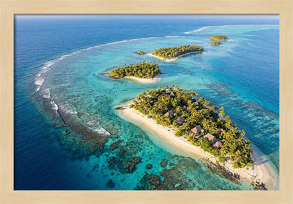 Fiji Islands Aerial View
