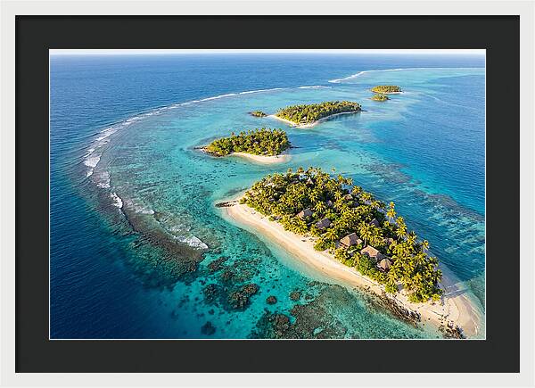 Fiji Islands Aerial View
