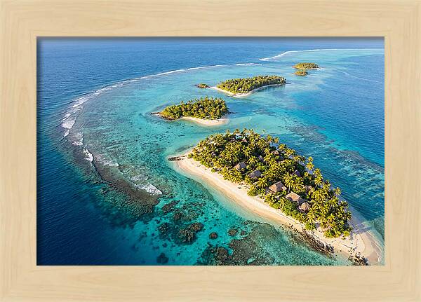 Fiji Islands Aerial View