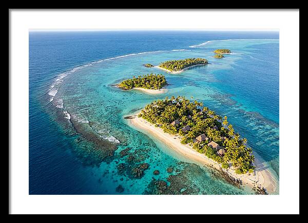 Fiji Islands Aerial View