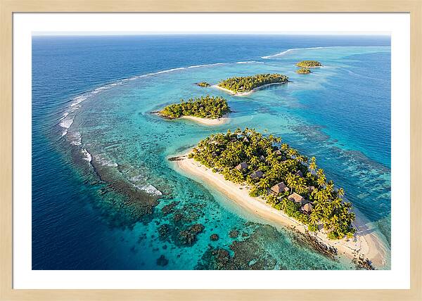 Fiji Islands Aerial View